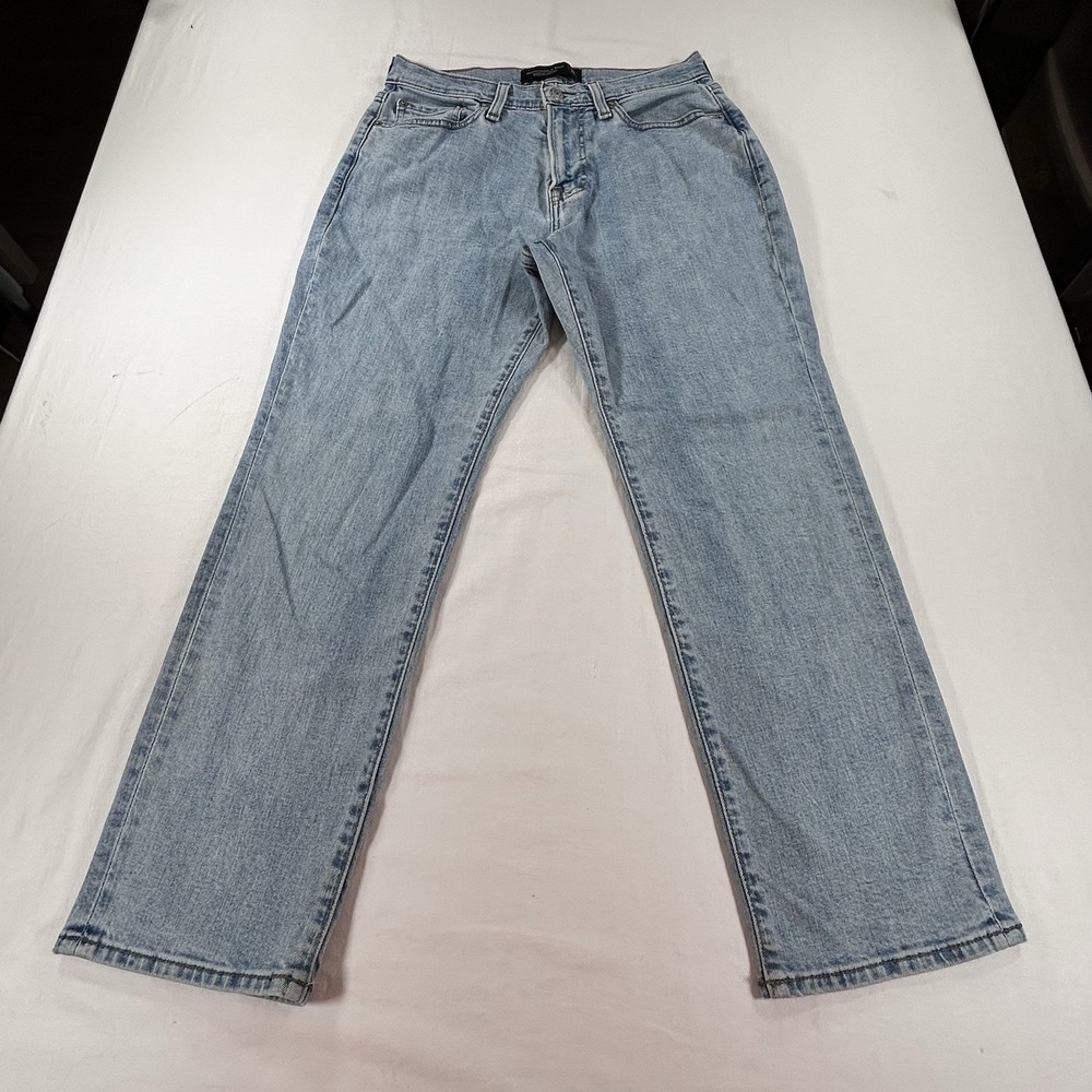 Abercrombie & Fitch 28x28 Stretch Athletic Fit Denim Jean Pants Light Wash Y2K
